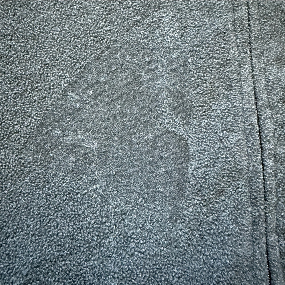 Northern Reflections Blue Jay Embroidered Charcoal Gray Zipper Vest - Picture 9 of 9